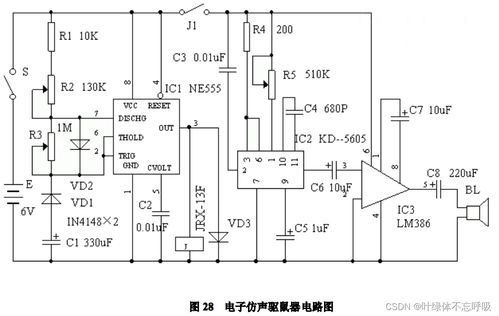 高響度警音發(fā)生器、電子仿聲驅鼠器與語音錄放電路的集成設計及軟件開發(fā)